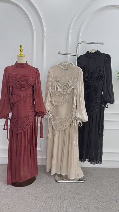 Geflecht Raff Abaya