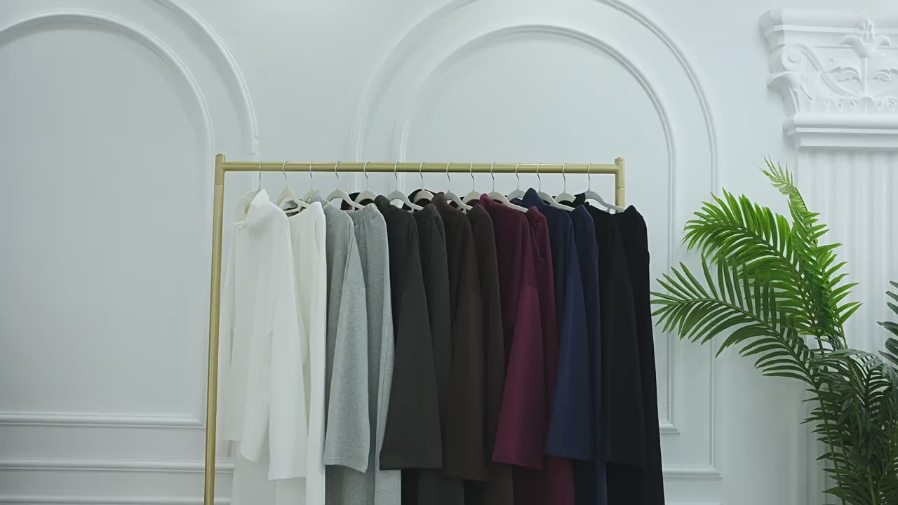 Rollkragen Set Abaya